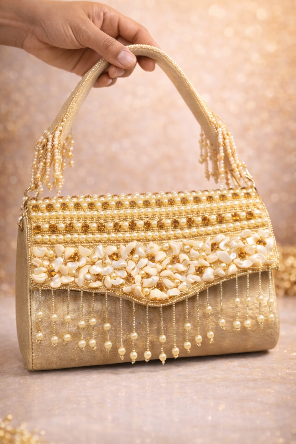 elegant floral beaded handbag elegant floral beaded handbag